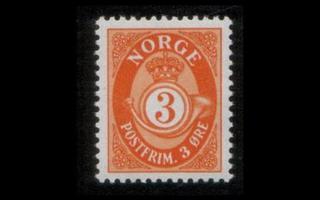 Norja 217 ** Postitorvi 3 öre (1940)