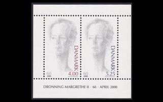 Tanska 1238-9BL14 ** Kuningatar Margrethe II (2000)