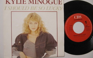 Kylie Minogue  I Should Be So Lucky 7" sinkku