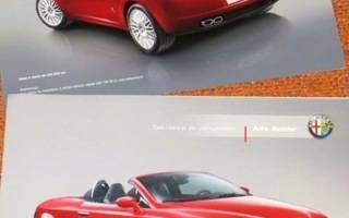 2007 Alfa Romeo Spider V6 3.2 / 2.2 JTS  esite - suom
