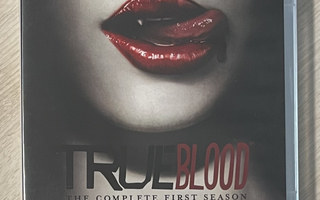 True Blood: Kausi 1 (5DVD) uusi ja muoveissa