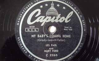 78/10 My baby's coming home/Lady of Spain