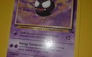 Gastly 33/62 Fossil set uncommon card