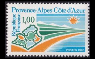 Ranska 2374 ** Provence-Alpes-Còte (1983)