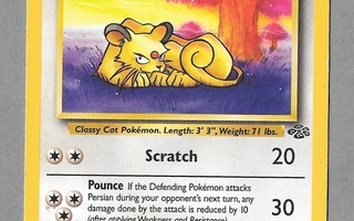 42/64 Persian Jungle Pokemon kortti