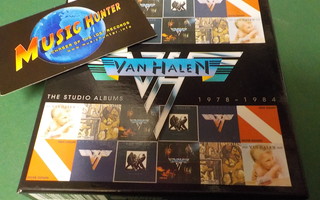 VAN HALEN - STUDIO ALBUMS 1978-1984 6x HDCD BOKSI