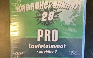 Karaokepokkari Pro 28 - Lauletuimmat miehille 5 DVD (UUSI)