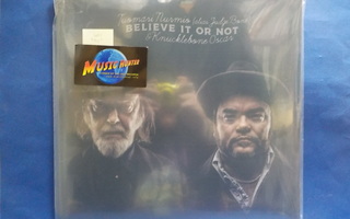 TUOMARI NURMIO - BELIEVE IT OR NOT UUSI LP