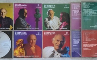 BEETHOVEN / MENUHIN: Sinfoniat No:t 1. – 9. = 5 CD:tä 1995