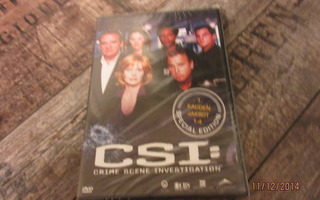 CSI 1.kausi (jaksot 1-4) (DVD) *UUSI*