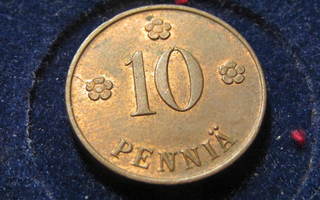 10 penniä 1921