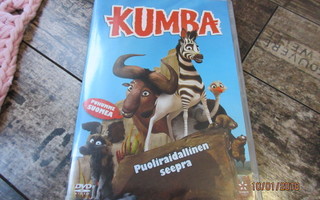 Kumba, puoliraidallinen seepra dvd. Suomipuhe