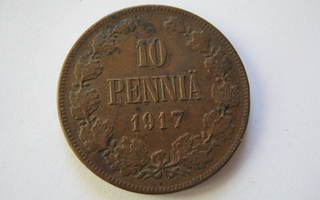10 Penniä 1917