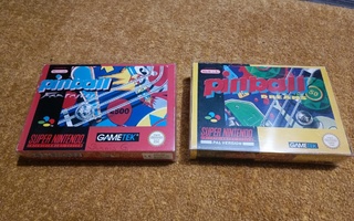 SNES - Pinball Dreams ja Pinball Fantasies (CIB)