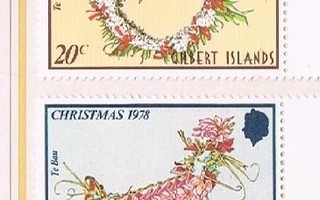 Gilbert Islands 1978 - Joulu Christmas ++