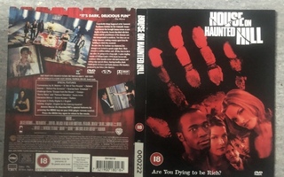 HOUSE ON HAUNTED HILL (DVD) (UK JULKAISU) EI PK !!!