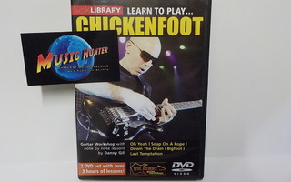 LEARN TO PLAY CHICKENFOOT UUSI 2DVD