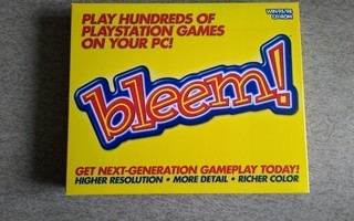 Bleem! Playstation pelit tietokoneella! Avaamaton "Big Box"