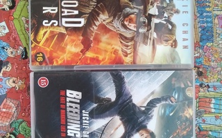 Bleeding Steel dvd ja Railroad Tigers dvd Jackie Chan