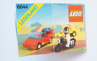 Lego ohje 6644 Road Rebel 1990