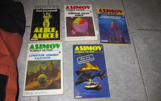 Isaac Asimov Science Fiction -valikoima 1,2,3,4,9