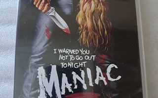 Maniac  DVD  Uusi  suomijulkaisu 1980