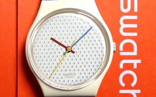 SWATCH ref. GW106 Ping Pong Blue 1986 uudella rannekkeella