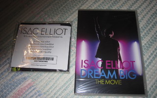 Isac Elliot: Dream Big – The Movie DVD + Seinälippu UUSI