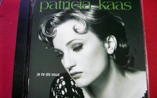 PATRICIA KAAS : je te dis vous  ( CD )