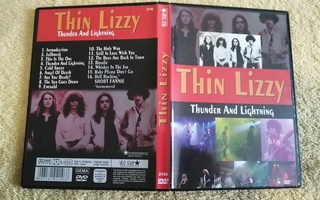 THIN LIZZY - Thunder And Lightning DVD