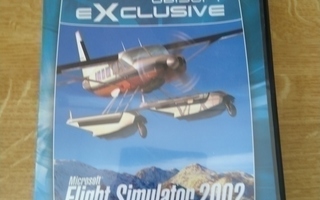 Microsoft  Flight Simulator 2002, PC-peli, sis pk