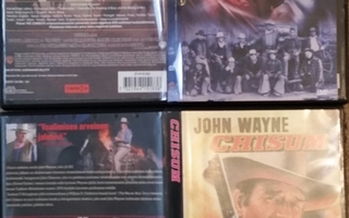 Chisum (1970)  ja The Cowboys (1972)-DVD