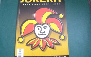 Jokerit kausikirja 2003-2004 (sis.nimmareita)