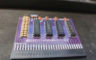 Amiga 500 500+ 512KB 0.5MB Trapdoor RAM Lisämuisti