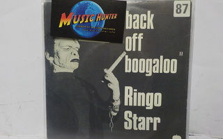RINGO STARR - BACK OF BOOGALOO EX-/EX- 7" SINGLE