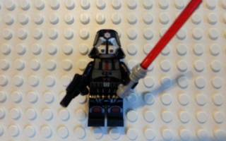 Lego Figuuri - Sith Trooper black ( Star Wars )