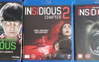 Riivattu INSIDIOUS 1-3 -Blu-Ray