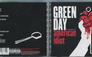 GREEN DAY . CD-LEVY . AMERICAN IDIOT