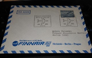 Helsinki - Berlin 1-lento PA-kuori 1973 PK450/20