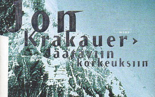 Jon Krakauer: Jäätäviin korkeuksiin