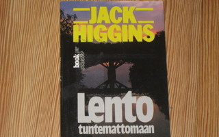 Higgins, Jack: Lento tuntemattomaan 1.p nid. v. 1991