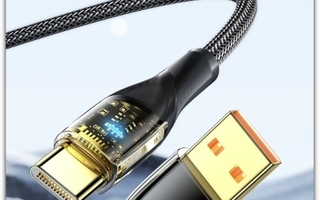 Essager USB A - USB C -datakaapeli / latauskaapeli / 1m