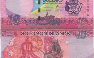 Salomonsaaret Solomon Islands 10 Dollars 2017 (P-33) UNC