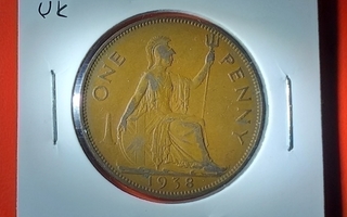 Iso-Britannia 1 penny 1938