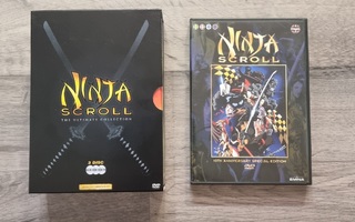 Ninja Scroll The Ultimate Collection & elokuva dvd