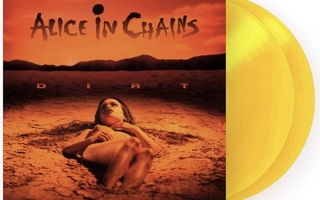 Alice In Chains: Dirt - LP, LTD Opaque Yellow Vinyl, uusi