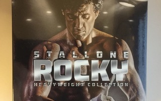 ROCKY-Kokoelma (1979-2007) Sylvester Stallone (Blu-ray) UUSI