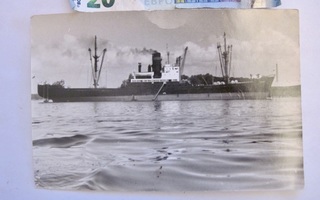 VANHA Valokuva Laiva Rostock / DHWF Vaasa 1961