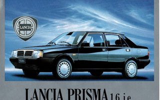 Lancia Prisma -esite 1988