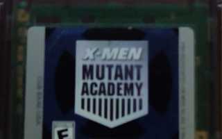 X-Men: Mutant Academy game boy color peli